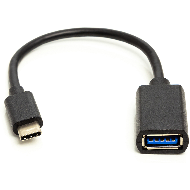 Adapteris Type C - USB 3.0 (juoda, balta)