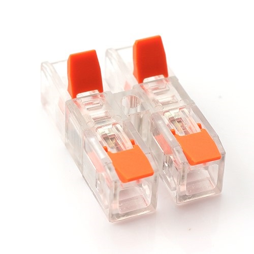 Splicing Connector, Inline with Lever, 2-2, 0.2–4.0mm², 32A, 450V, 20pcs