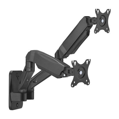Dual 17"-32" Monitor Spring-Assisted Arm Mount