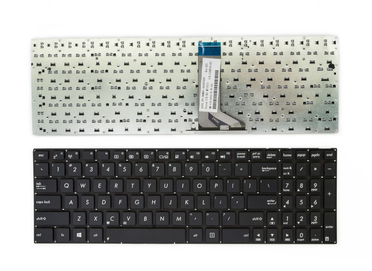 Klaviatūra ASUS: F551, X551, X551MAV, X551CA