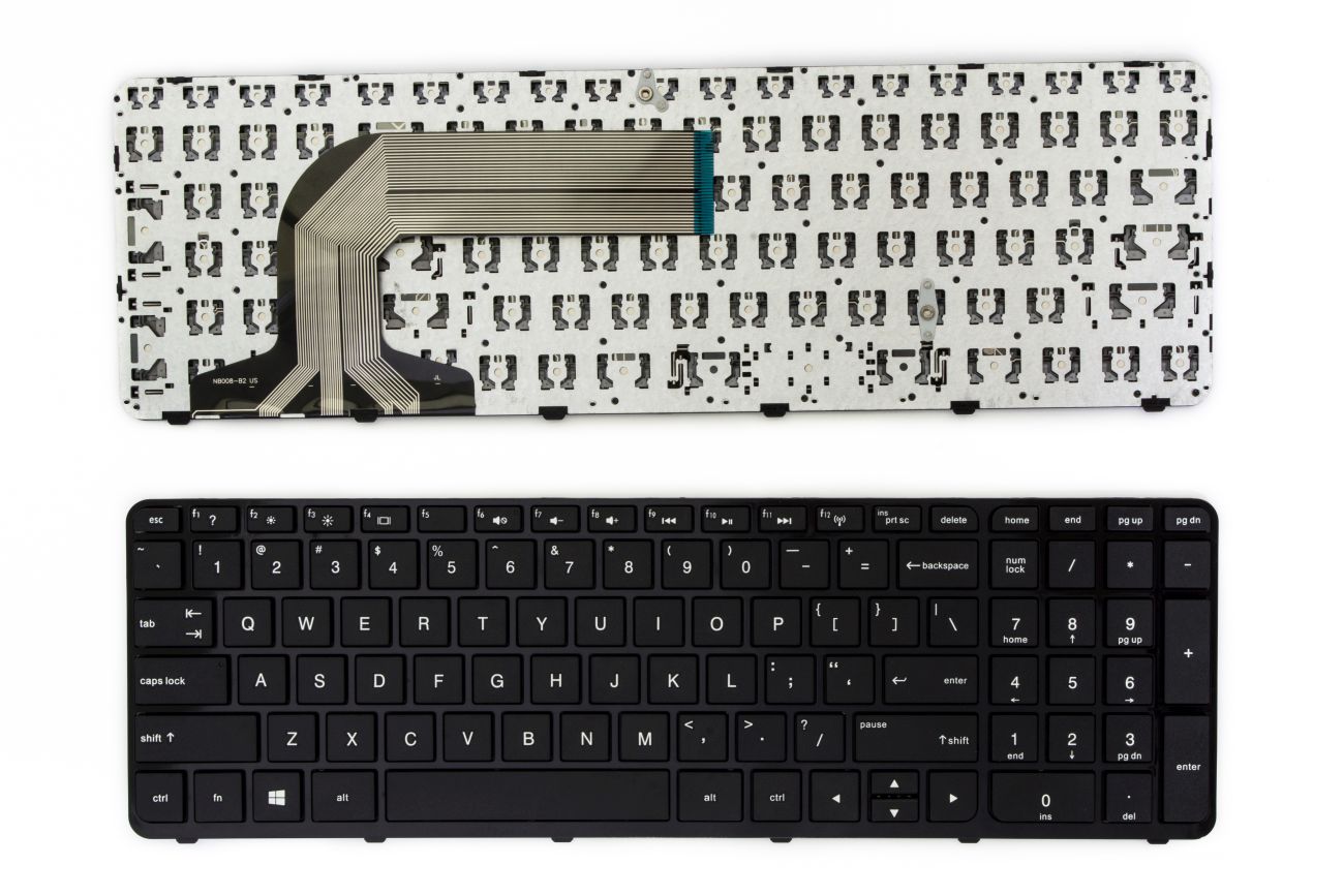 Klaviatūra HP: Pavilion 17-e152sr su rėmeliu