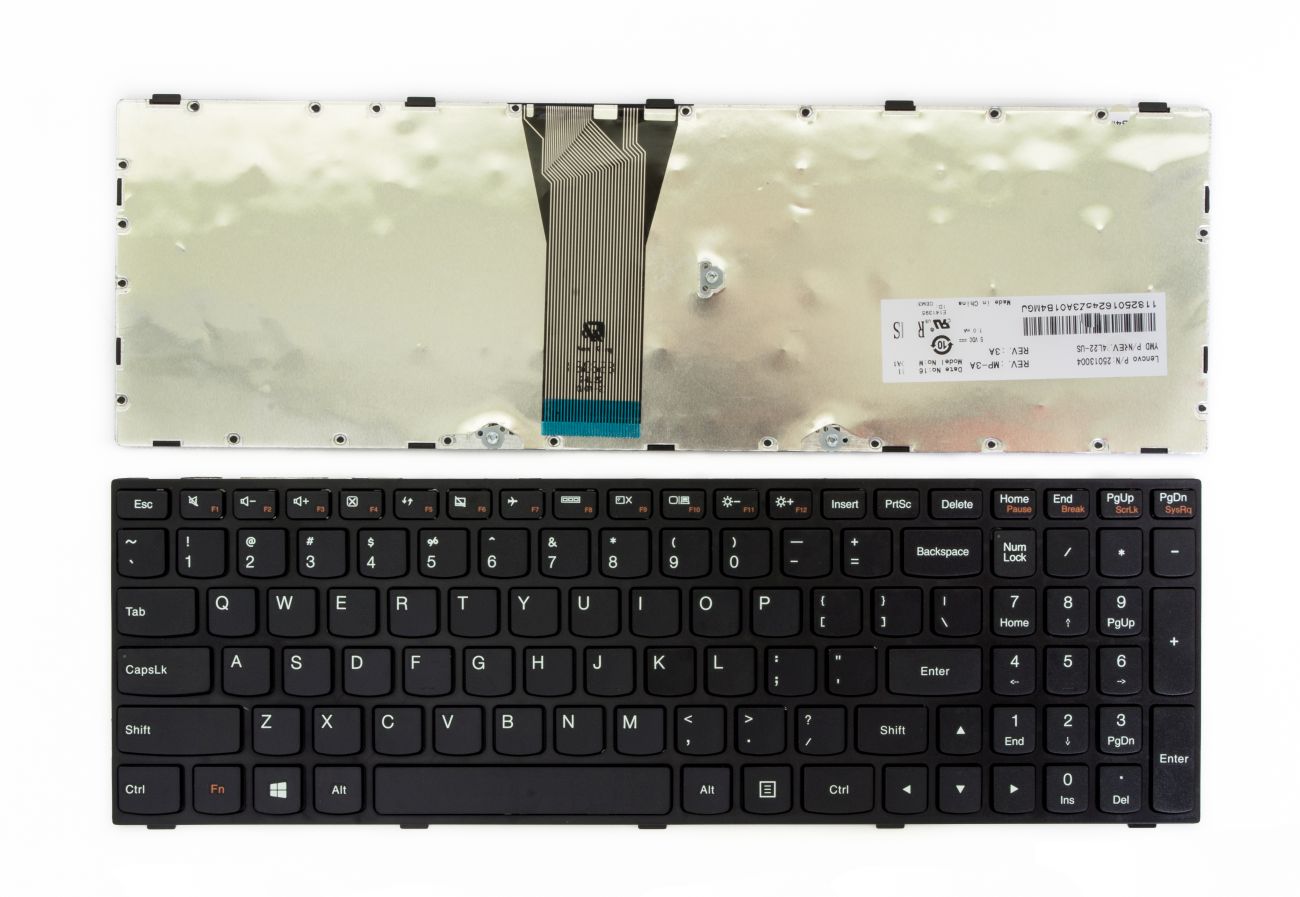 Klaviatūra LENOVO B50-80, G50-70, G50-80, IdeaPad Z50-70, Z51-70