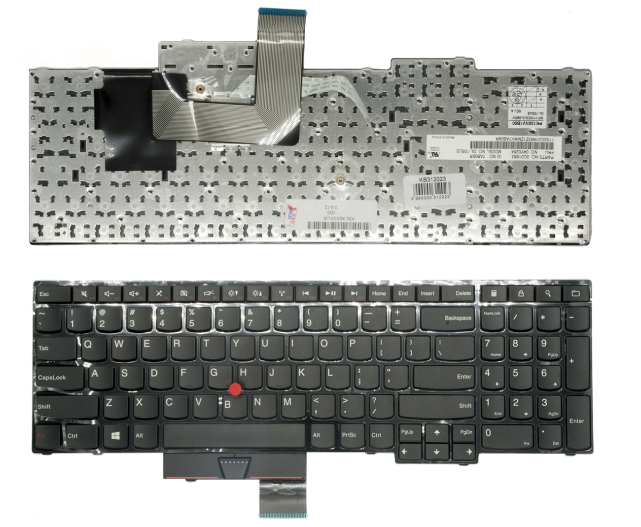 Klaviatūra LENOVO: ThinkPad Edge E530, E535, E545