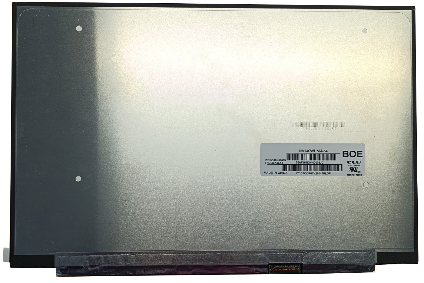 Notebook screen 14.0", 1920x1200, 60Hz, matte, 30pin (right), IPS