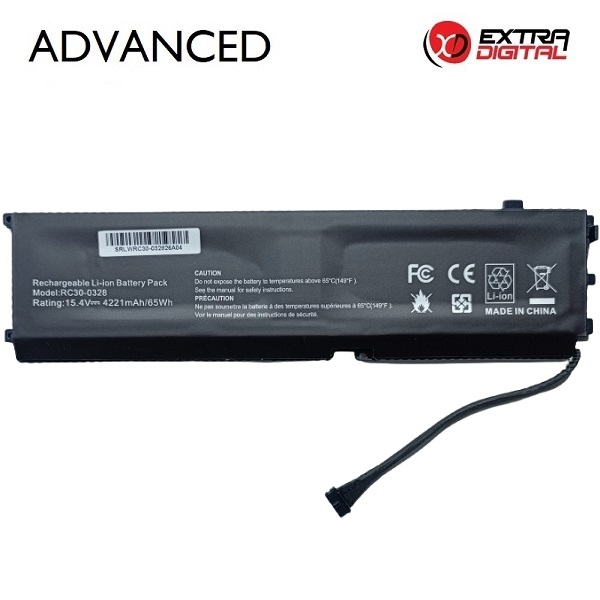 Аккумулятор для ноутбука RAZER RC30-0328, 4221mAh