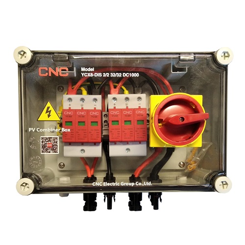 PV Combiner Box, DC 2in-2out, IP66
